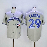Toronto Blue Jays #29 Joe Carter Gray New Cool Base Stitched MLB Jersey,baseball caps,new era cap wholesale,wholesale hats